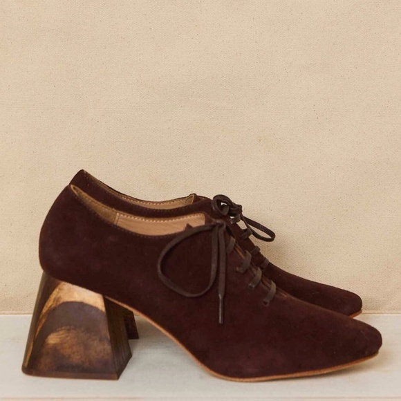 Huma Blanco Elsa Chocolate Suede - Picture 1 of 4